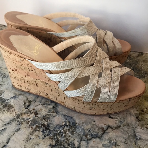 Christian Louboutin Ribbon Espadrilles - Picture 4 of 8